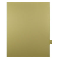 Mark Maker – Onglets séparateurs juridiques beiges, 1/25 onglets, format lettre, sans trous, numéro 119, 25/paquet-Onglets séparateurs beiges, 1/25 onglets