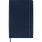 Moleskine - Carnet Classic Format Moyen - Ligné - Couverture Rigide - 4,5 po x 7 po - Bleu Saphir-208 feuilles