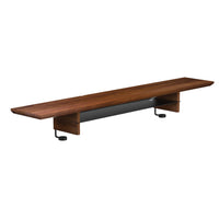 DecentLiving - Support de moniteur - 48 po - noyer massif-Fabriqué à la main à partir de bois de noyer, de cerisier et d'érable local de première qualité
