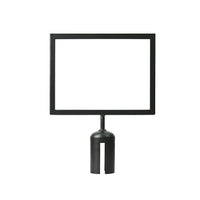 Porte-affiche Futech Landscape Stanchion-Support d'affichage pour support de chandelier