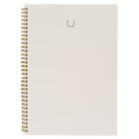 Alfred Sung - Cahier à Spirale - 8-1/4 po x 11-3/4 po A4 - Blanc - Paquet de 12-130 pages lignées par cahier