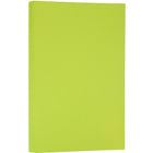 Jam Paper 24 lb, papier de couleur vive Ultra, 8 1/2 x 14 po, vert lime, paquet de 200 feuilles-Dimensions : 8 1/2 x 14 po