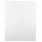 Mark Maker – Onglets séparateurs juridiques blancs, 1/25 onglets, format lettre, sans trous, numéro 2, 25/paquet-Onglets séparateurs blancs, 1/25 onglets