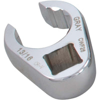 Gray Tools – Prise de 1/2, clé pied-de-biche pour écrous évasés de 1 1/4 po, fini chromé-Taille : 1 1/4 po
