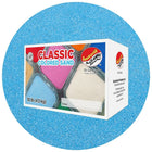 Sandtastik – Boîte de sable classique coloré, 10 lb (4,5 kg), bleu pâle-Le grain est fin et a un éclat naturel