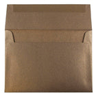 JAM Paper Enveloppes Stardream A6 à effet métallisé, bronze, 50/paquet-Intérieur vierge où écrire un mot personnalisé