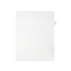 Mark Maker – Onglets séparateurs juridiques blancs, 1/15 onglets, format lettre, sans trous, lettre S, 25/paquet-Onglets séparateurs blancs, 1/15 onglets