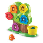 Learning Resources - Hide &Seek Learning TreeHouse-Les pommes s'adaptent derrière les portes et renforcent les concepts de reconnaissance du nombre, de la forme et des couleurs pendant les jeux de cache-cache