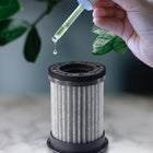 myGEKOgear - Cyclone O2 HEPA 13 Mini purificateur d'air portable au charbon actif-Design élégant et léger : le purificateur d'air O2 pèse 0,5 lb, il est donc portable et élégant à emporter partout avec vous. Il peut s'allumer horizontalement ou verticalement, quelle que soit la position correspondant à vos besoins