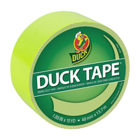 Duck Brand – Ruban à conduits, citron fluorescent-Ruban à conduits