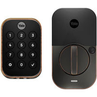 Yale - Assure Lock 2 - Sans clé avec Wi-Fi - Bronze frotté (YRD430WF10BP)-Serrure de porte intelligente