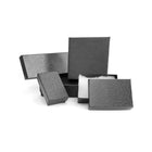 Eddie's - Boîtes à bijoux - #21 Extra Small - 2-1/2 po l x 1-1/2 po P x 7/8 po H - Noir - 100/paquet-Carton