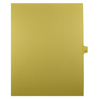 Mark Maker – Onglets séparateurs juridiques beiges, 1/25 onglets, format lettre, sans trous, numéro 13, 25/paquet-Onglets séparateurs beiges, 1/25 onglets