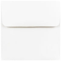 JAM Paper Enveloppes blanches, 4,5 x 4,5 po, 250/paquet-Enveloppes blanches