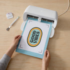 Cricut - Thermocollant imprimable 8,5" x 11" pour tissus foncés - Paquet de 3-Nécessite une imprimante à jet d'encre