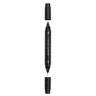 TRU RED - Marqueurs permanents - Pointe Double - Noir - Paquet de 4-Marqueurs à pointe fine et ultrafine pour le marquage et l’étiquetage