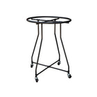 Eddie's - Porte-vêtements Soho Steam Pipe 36 po rond - Anthracite Grey-Porte-vêtements