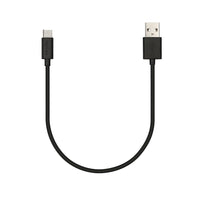 Veho – Câble USB-C Pebble, 20 cm, noir-Chargez et synchronisez des appareils portables importants tels que caméras, téléphones intelligents, tablettes sur votre PC, ordinateur portable ou ordinateur
