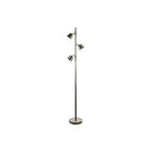 Dainolite – Lampadaire à 3 DEL, 61,5 x 9 x 9 po, chrome satiné (625LEDF-SC)-Lampe de sol