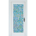 Brewster – Pellicule électrostatique de qualité supérieure pour porte, motif paon-Bloque 99 % des rayons UV-B et 96 % des rayons UB-A. Filtre la lumière et réduit les reflets