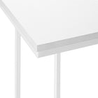 Monarch Specialties - 3468 Table D'Appoint - 25 po H/Blanc/Metal Blanc-10