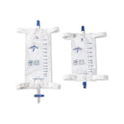 Medline – Sacs à jambe avec sangles Comfort, 1000 ml, valve coulissante, paq./48-Type : Sac de drainage à jambe 
