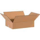 Staples - Boîtes d'expédition - 16 po L x 12 po l x 4 po H - Brun Kraft - Paquet de 25-Brun/ Kraft