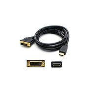 AddOn – Câble adaptateur noir HDMI mâle à DVI-D mâle, 6 pi (HDMI2DVIDS6F)-Câble adaptateur