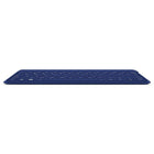 Logitech - Clavier Keys-To-Go, bleu-Touches espacées avec retour pour plus de confort, raccourcis clavier Android pour une meilleure productivité, couplage Bluetooth sans fil, batterie rechargeable d’une longévité de 3 mois