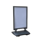 Azar Displays – Enseigne lestée pour trottoirs, noir (300249)-porte-affiche