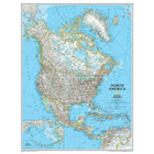 National Geographic Maps – Carte murale d’Amérique du Nord (NGMRE00620148)-Sciences sociales