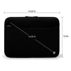 Housse de Protection Ordinateur Vangoddy Pochette PC Portable Ultrabook Sacoche Laptop Compatible 14 po, Noir-7