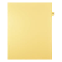 Markmaker - 25 tabs/PQT,5 PQT/Boite, Intercalaires imprimes Legal, Chamois, 1/15th coupe| format lettre, sans trous, Numero 138-Intercalaires imprimes Legal