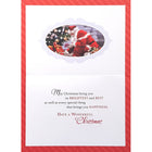 Rosedale - Cartes de souhaits avec enveloppes "Joyeux Noël" Cadeaux du Père Noël - 5-1/2 po x 8 po - Anglais - Paquet de 12-Message extérieur: Joyeux Noël