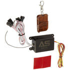 DS18 – Trousse DEL 4 pièces VISION pour dessous de carrosserie avec télécommande sans fil-Les deux bandes de 36 DEL avec harnais de câblage de 6 pi et deux bandes de 48 LED avec harnais de câblage de 6 pi seront lumineuses sous n'importe quel véhicule