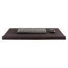 Allsop - Sous-main ErgoEdge avec repose-poignet - Noir-Épaisseur : 0.2"