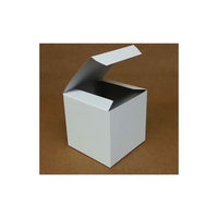 Wamaco - Boîte-cadeau nº 64A, blanc, 6 1/2 x 4 1/2 x 4 (po), paquet de 100-Fabriqué à partir de matériel recyclé à 100 %, recyclable et biodégradable