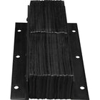 Dock Bumper Solutions, Butoirs De Quai Lamellés, Vertical, Caoutchouc, 11po La X 6po P X 20po H-Profondeur 6po