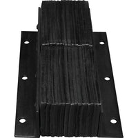 Dock Bumper Solutions, Butoirs De Quai Lamellés, Vertical, Caoutchouc, 11po La X 6po P X 20po H-Profondeur 6po
