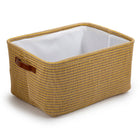Panier de rangement Boho, jaune/neutre, 3/paquet-2