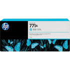 HP – Cartouche d’encre cyan clair DesignJet 771A (B6Y20A)-Cyan clair