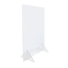 Eddieâ€™s - pare-haleine-barrière de protection 23 po L x 32 po H, Acrylique transparent-Conçu pour être utilisé dans les lieux de réunion, les espaces de travail partagés, les salles de classe, les bibliothèques et les restaurants.