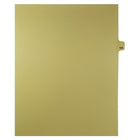Mark Maker – Onglets séparateurs juridiques beiges, 1/25 onglets, format lettre, sans trous, numéro 108, 25/paquet-Onglets séparateurs beiges, 1/25 onglets