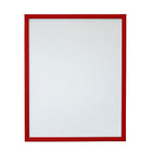 Eddies Hang-Up Display Ltd. Porte-affiches à cadre instantané - aluminium rouge - 22 x 28 pouces - 5 paquets-Porte-affiche en aluminium avec cadre à pression