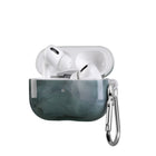 General Supply Étui Protection pour AirPod Pro - Vert Jade Marbré-Résistant aux chocs et à la poussière