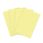 Post-it - Feuillets super collants - 4 po x 6 po - Jaune Canari - 45 feuilles/bloc - Paquet de 4, 180 feuilles-Couleur Jaune Canari