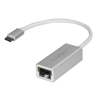StarTech  Adaptateur réseau USB-C vers RJ45 Gigabit Ethernet, M/F, argent (US1GC30A)-Ajoutez une connexion réseau Gigabit Ethernet à votre ordinateur grâce au port USB-C