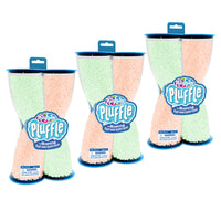 Educational Insights - Playfoam® Pluffle™ Twist Glow-in-the-Dark, 3 packs-Jouet sensoriel : Playfoam Pluffle a une texture super douce et moelleuse qui procure un sentiment de calme et de détente. Passez vos mains à travers Playfoam Pluffle pour voir le mouvement magique « vivant, fondant ». Mélangez vos couleurs préférées pour une expérience encore plus envoûtante. Puis éteignez les lumières pour voir Playfoam Pluffle briller dans le noir !