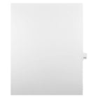 Mark Maker – Onglets séparateurs juridiques blancs, 1/25 onglets, format lettre, sans trous, numéro 115, 25/paquet-Onglets séparateurs blancs, 1/25 onglets