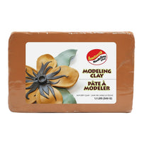 Sandtastik – Argile à modeler qui sèche à l’air, 1,1 lb, terre cuite-Plasticité exceptionnelle, polyvalente et permet de réaliser de fins détails